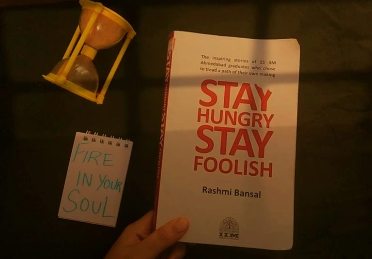 Stay Hungry Stay Foolish Book Cover.
