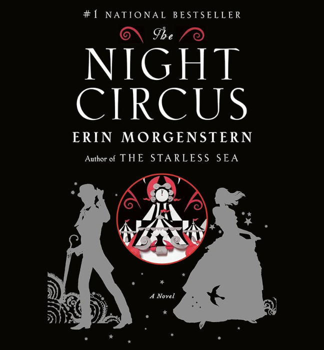 "Step into a world of enchantment with 'The Night Circus' by Erin Morgenstern. A captivating fantasy novel of magic and mystery that will leave you spellbound."