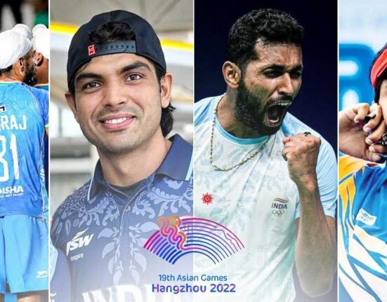 India's impressive performance at the Asian Games 2023. Explore the triumphs, medals, and standout moments of our athletes.