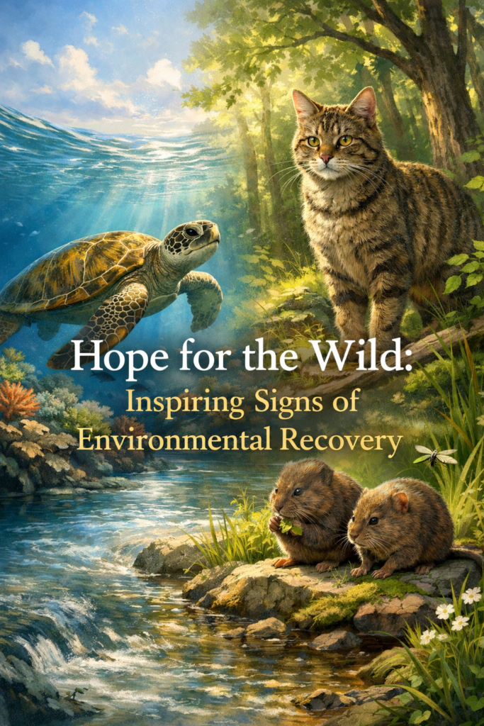 wildlife are coming back