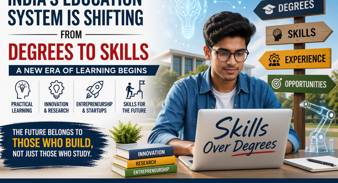 skill-based education in India focusing on practical learning and innovation