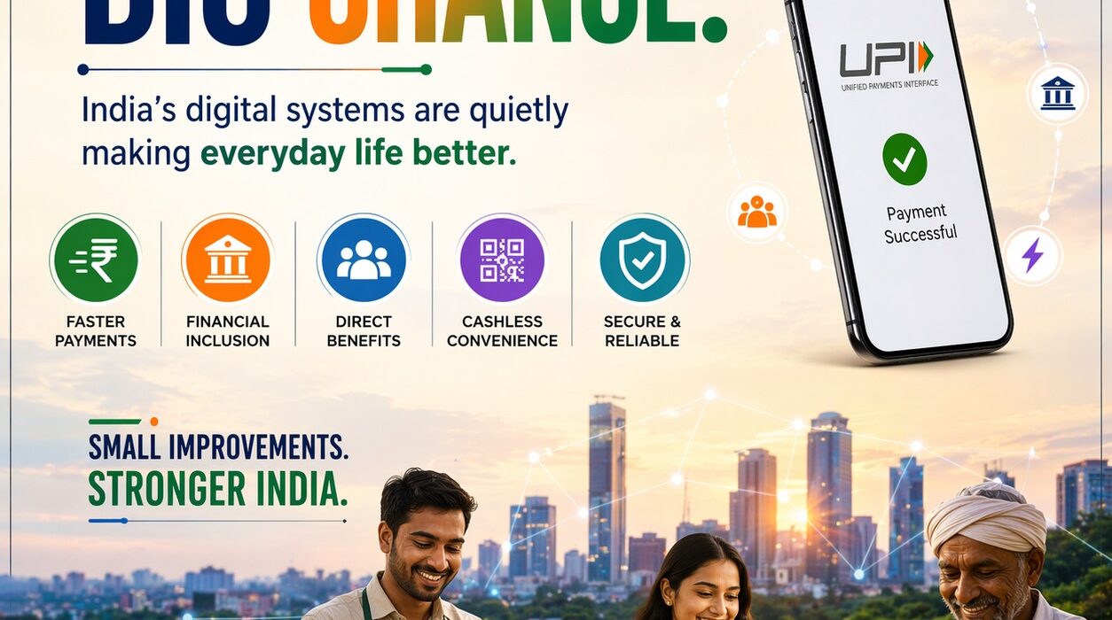 India digital infrastructure improving everyday life through digital payments and technology