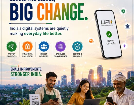 India digital infrastructure improving everyday life through digital payments and technology