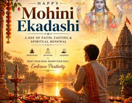 Mohini Ekadashi 2026 prayer and meditation with Lord Vishnu blessings