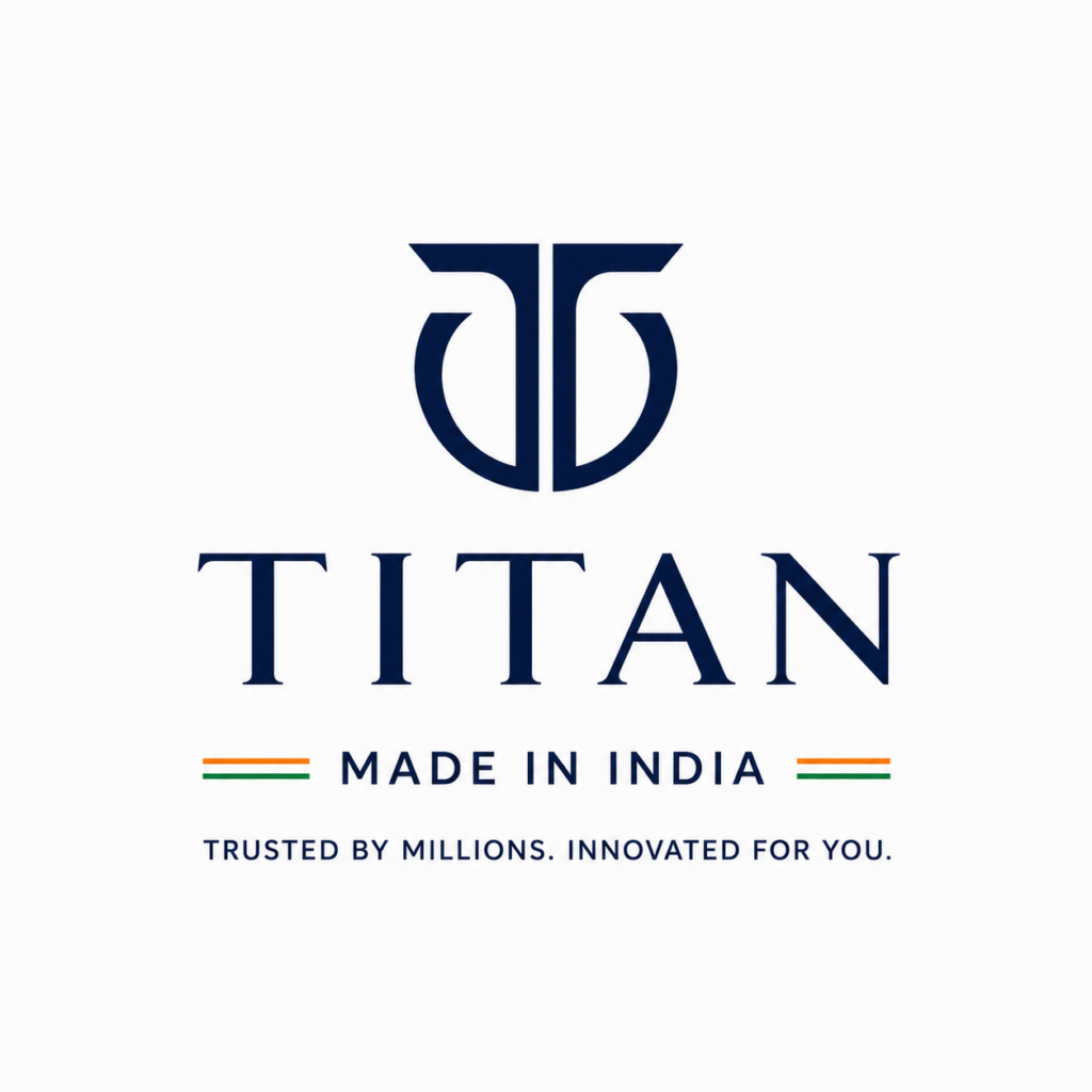 Titan brand journey and innovation graphic