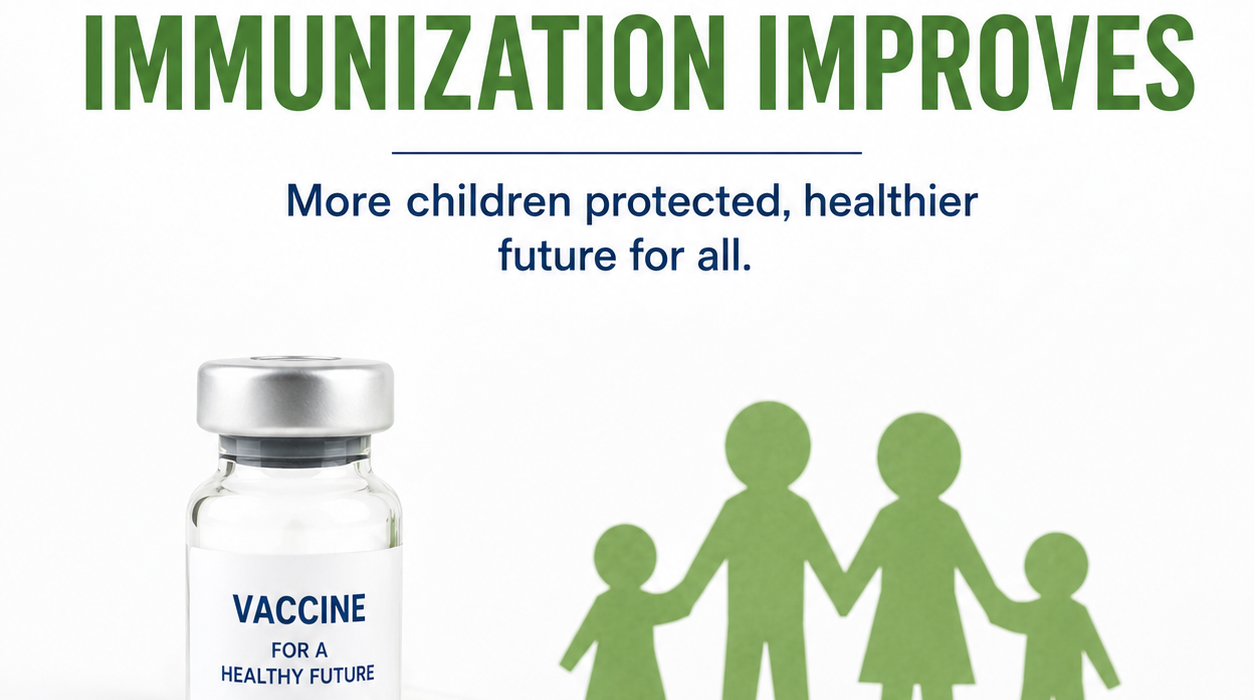 Global childhood immunization improves in 2025, protecting millions more children.