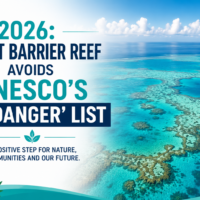 Great Barrier Reef recognized by UNESCO for ongoing conservation efforts in 2026.