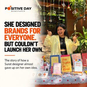 Shaily Thakkar, founder of Cherry Canvas, a creative stationery and lifestyle brand based in Surat.