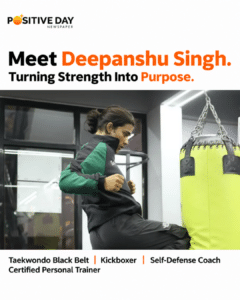 Deepanshu Singh empowering lives through martial arts and self-defense training.